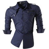 Shirt Men - Spring Autumn Features Shirts Men Casual Jeans Shirt New Arrival Long Sleeve Casual Slim Fit Male Shirts Z034