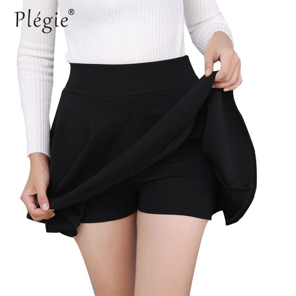 Women Skirt - M-5XL Skirts Women's Plus Size Tutu School Short Skirt Pants Suitable For The Whole Year Mini Saia High Waist