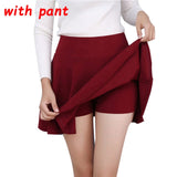 Women Skirt - M-5XL Skirts Women's Plus Size Tutu School Short Skirt Pants Suitable For The Whole Year Mini Saia High Waist