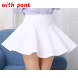 Women Skirt - M-5XL Skirts Women's Plus Size Tutu School Short Skirt Pants Suitable For The Whole Year Mini Saia High Waist