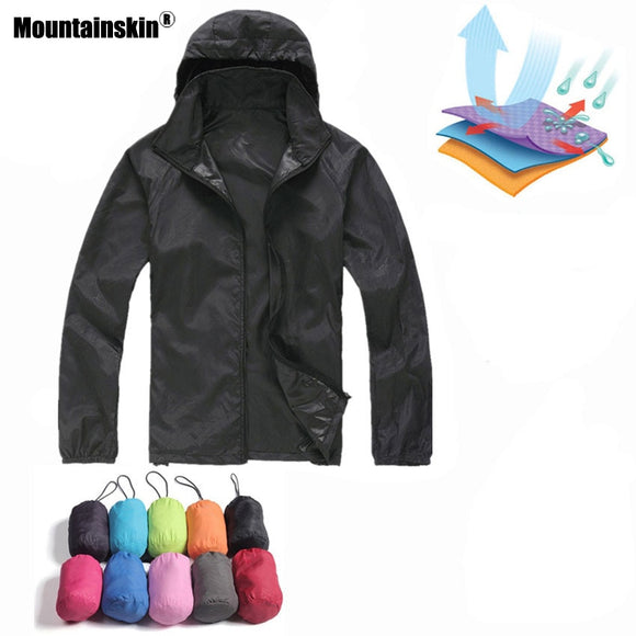 Jacket Men - Quick Dry Skin Jackets Women Coats Ultra-Light Casual Windbreaker Waterproof Windproof Brand Clothing SEA211