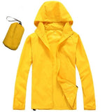 Jacket Men - Quick Dry Skin Jackets Women Coats Ultra-Light Casual Windbreaker Waterproof Windproof Brand Clothing SEA211