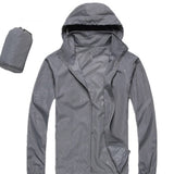Jacket Men - Quick Dry Skin Jackets Women Coats Ultra-Light Casual Windbreaker Waterproof Windproof Brand Clothing SEA211