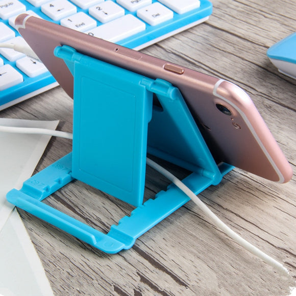 Holders - Phone Holder Desk Stand For Your Mobile Phone Tripod For iPhone Xsmax Huawei P30 Xiaomi Mi 9 Plastic Foldable Desk Holder Stand