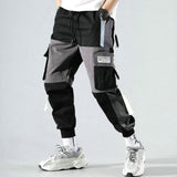 Pants Men - Ribbons Harem Joggers Men Cargo Pants Streetwear 2020 Hip Hop Casual Pockets Track Pants Male Harajuku Fashion Trousers