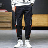 Pants Men - Ribbons Harem Joggers Men Cargo Pants Streetwear 2020 Hip Hop Casual Pockets Track Pants Male Harajuku Fashion Trousers