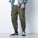Pants Men - Ribbons Harem Joggers Men Cargo Pants Streetwear 2020 Hip Hop Casual Pockets Track Pants Male Harajuku Fashion Trousers