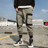 Pants Men - Ribbons Harem Joggers Men Cargo Pants Streetwear 2020 Hip Hop Casual Pockets Track Pants Male Harajuku Fashion Trousers