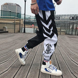 Pants Men - Street wear Hip hop Joggers Pants Men Loose Harem Pants Ankle Length Trousers Sport Casual Sweatpants White Techwear