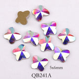 Nail Art - 20pcs Crystals Nail Diamond Stone Strass AB Glass Rhinestones For 3D Nails Art Decorations Supplies Jewelry