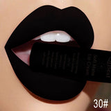 Makeup Set - 34 Colors Waterproof Matte Nude Lipstick Lipkit Pigment Dark Red Black Long Lasting Lip Gloss Women Makeup Lipgloss