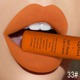 Makeup Set - 34 Colors Waterproof Matte Nude Lipstick Lipkit Pigment Dark Red Black Long Lasting Lip Gloss Women Makeup Lipgloss