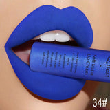 Makeup Set - 34 Colors Waterproof Matte Nude Lipstick Lipkit Pigment Dark Red Black Long Lasting Lip Gloss Women Makeup Lipgloss
