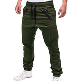 Pants Men - Casual Joggers Pants Solid Thin Cargo Sweatpants Male Multi-pocket Trousers New Men's Sportswear Hip Hop Harem Pencil Pants