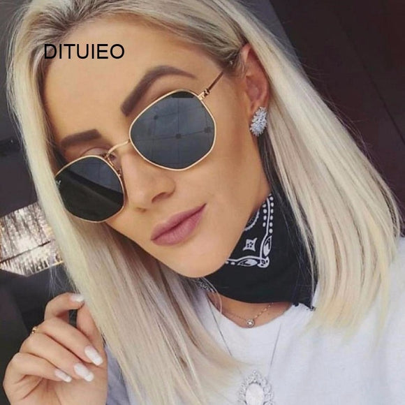 Sunglasses - Shield Sunglasses Women Brand Designer Mirror Retro Sun Glasses For Women Luxury Vintage Sunglasses Female Black