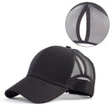 Hats - New Glitter Ponytail Baseball Caps Sequins Shining High Quality Fashion Womens Messy Bun Adjustable Snapback Hip Hop Hat