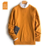 Sweater Men - Cashmere cotton sweater men 2020 autumn winter jersey Jumper Robe hombre pull pullover men o-neck Knitted sweaters