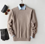 Sweater Men - Cashmere cotton sweater men 2020 autumn winter jersey Jumper Robe hombre pull pullover men o-neck Knitted sweaters