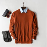 Sweater Men - Cashmere cotton sweater men 2020 autumn winter jersey Jumper Robe hombre pull pullover men o-neck Knitted sweaters