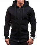 Sweatshirt Men - 2020 New Men's Hoodies Sweatshirts Zipper Hoodie Men Sweatshirt Solid Color Man Hoody Sweatshirts For Male