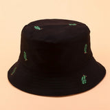 SMILE Bucket Hat Double Sided Bucket Hat Smiling face Unisex Fashion Bob Cap Hip Hop Gorro Men Summer Cap