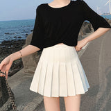 Women Skirt - XS-3XL 2020 Women Fashion Summer high waist pleated skirt Wind Cosplay plaid skirt kawaii Female Skirts