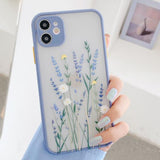 Back Cover - Luxury Flower Case For iPhone 11 Pro Max X XR XS Max 7 8 Plus 3D Relief Floral Transparent Soft TPU Back Cover