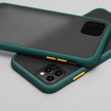 Back Cover - Mint Simple Matte Bumper Phone Case for iphone 11 Pro XR X XS Max SE 6S 6 8 7 Plus Shockproof Soft TPU Silicone Clear Case Cover