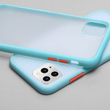 Back Cover - Mint Simple Matte Bumper Phone Case for iphone 11 Pro XR X XS Max SE 6S 6 8 7 Plus Shockproof Soft TPU Silicone Clear Case Cover