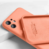 Back Cover - iPhone 11 Pro SE 2 Case Luxury Original Silicone Full Protection Soft Cover For iPhone X XR 11 XS Max 7 8 6 6s Phone Case