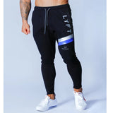 Pants Men - Sports pants men's jogger fitness sports trousers new fashion printed muscle men's fitness training pants