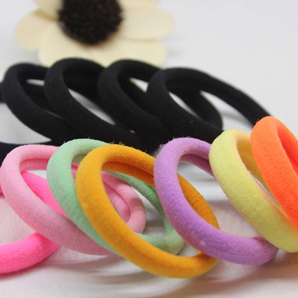 Hair Care - Professional hair styling tools accessories 20 Pcs Girl Elastic Hair Ties Band Rope Ponytail Bracelet Rubber String