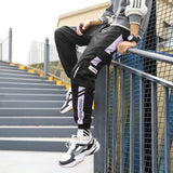Pants Men - Ribbons Harem Joggers Men Cargo Pants Streetwear 2020 Hip Hop Casual Pockets Track Pants Male Harajuku Fashion Trousers