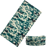 Scarves - 2020 New Multi Functional Headband Ring Neck Scarf Camouflage Leaves Seamless Tubular Magic Face Scarf