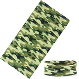 Scarves - 2020 New Multi Functional Headband Ring Neck Scarf Camouflage Leaves Seamless Tubular Magic Face Scarf