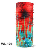 Scarves - 2020 New Fashion Dragon Print Bicycle Motorcycle Scarf Headband Variety Turban Hood Magic Veil Head Scarf Multi Function