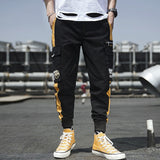 Pants Men - Ribbons Harem Joggers Men Cargo Pants Streetwear 2020 Hip Hop Casual Pockets Track Pants Male Harajuku Fashion Trousers