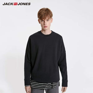 Sweatshirt Men - JackJones Men's Colorful Comfortable Fabric Crew Neck Basic Sweatshirt