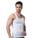 UW Men - Men's Slimming Body Shape wear Corset Vest Shirt Compression Abdomen Tummy Belly Control Slim Waist Cincher Underwear