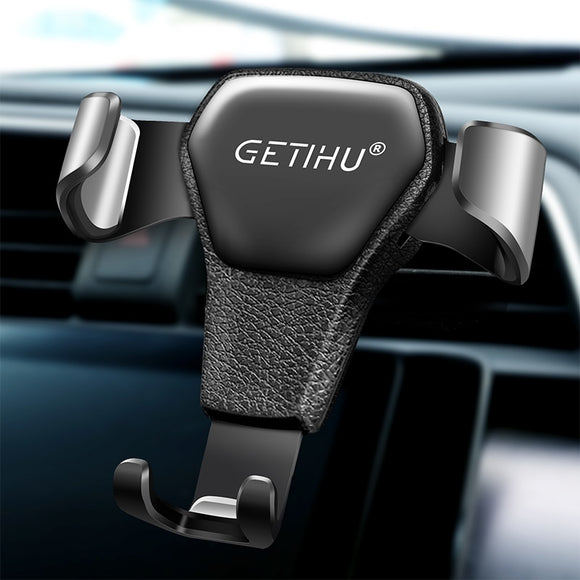 Holders - Gravity Car Holder For Phone Air Vent Clip Mount Mobile Cell Stand Smartphone GPS Support For iPhone 11 XS X XR 7 Xiaomi