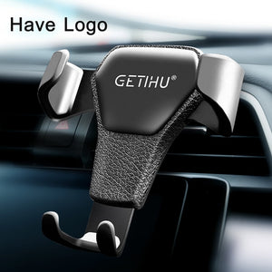 Holders - Gravity Car Holder For Phone Air Vent Clip Mount Mobile Cell Stand Smartphone GPS Support For iPhone 11 XS X XR 7 Xiaomi