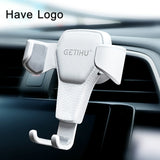 Holders - Gravity Car Holder For Phone Air Vent Clip Mount Mobile Cell Stand Smartphone GPS Support For iPhone 11 XS X XR 7 Xiaomi