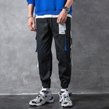 Pants Men - Ribbons Harem Joggers Men Cargo Pants Streetwear 2020 Hip Hop Casual Pockets Track Pants Male Harajuku Fashion Trousers