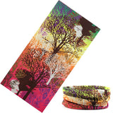 Scarves - 2020 New Multi Functional Headband Ring Neck Scarf Camouflage Leaves Seamless Tubular Magic Face Scarf