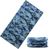 Scarves - 2020 New Multi Functional Headband Ring Neck Scarf Camouflage Leaves Seamless Tubular Magic Face Scarf