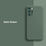 Back Cover - Samsung Galaxy S20 Ultra S20 Plus Note 20 Case Liquid Silicone Rubber Skin Feel Soft Cover Camera Protect Shockproof