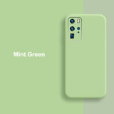 Back Cover - Samsung Galaxy S20 Ultra S20 Plus Note 20 Case Liquid Silicone Rubber Skin Feel Soft Cover Camera Protect Shockproof