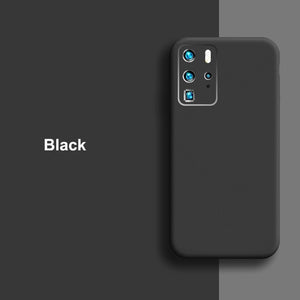 Back Cover - Samsung Galaxy S20 Ultra S20 Plus Note 20 Case Liquid Silicone Rubber Skin Feel Soft Cover Camera Protect Shockproof